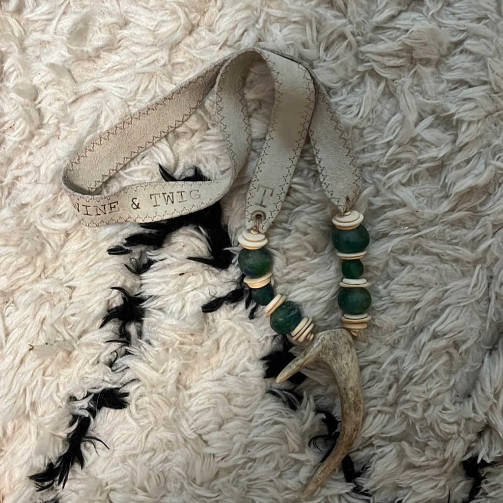 Twine & Twig Antler Necklace